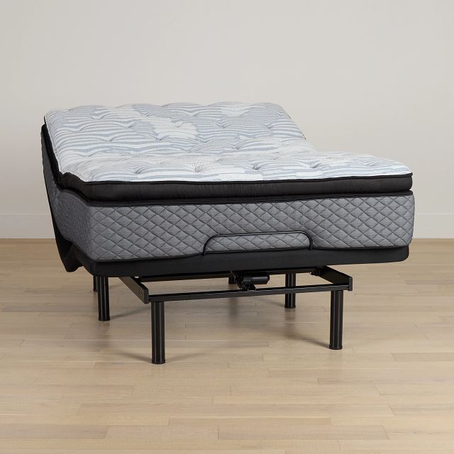 Kevin Charles By Sealy Signature Ultra Plush Plus Adjustable Mattress Set