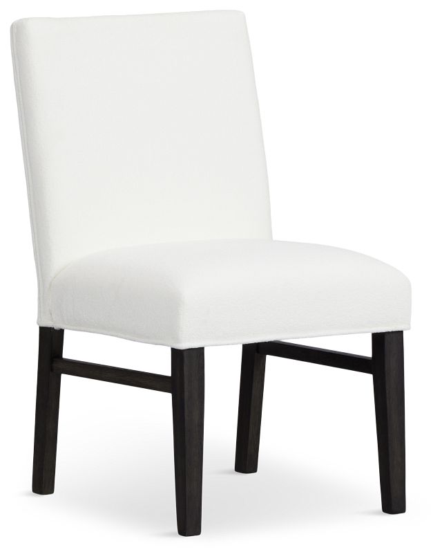 Jackson White Upholstered Side Chair