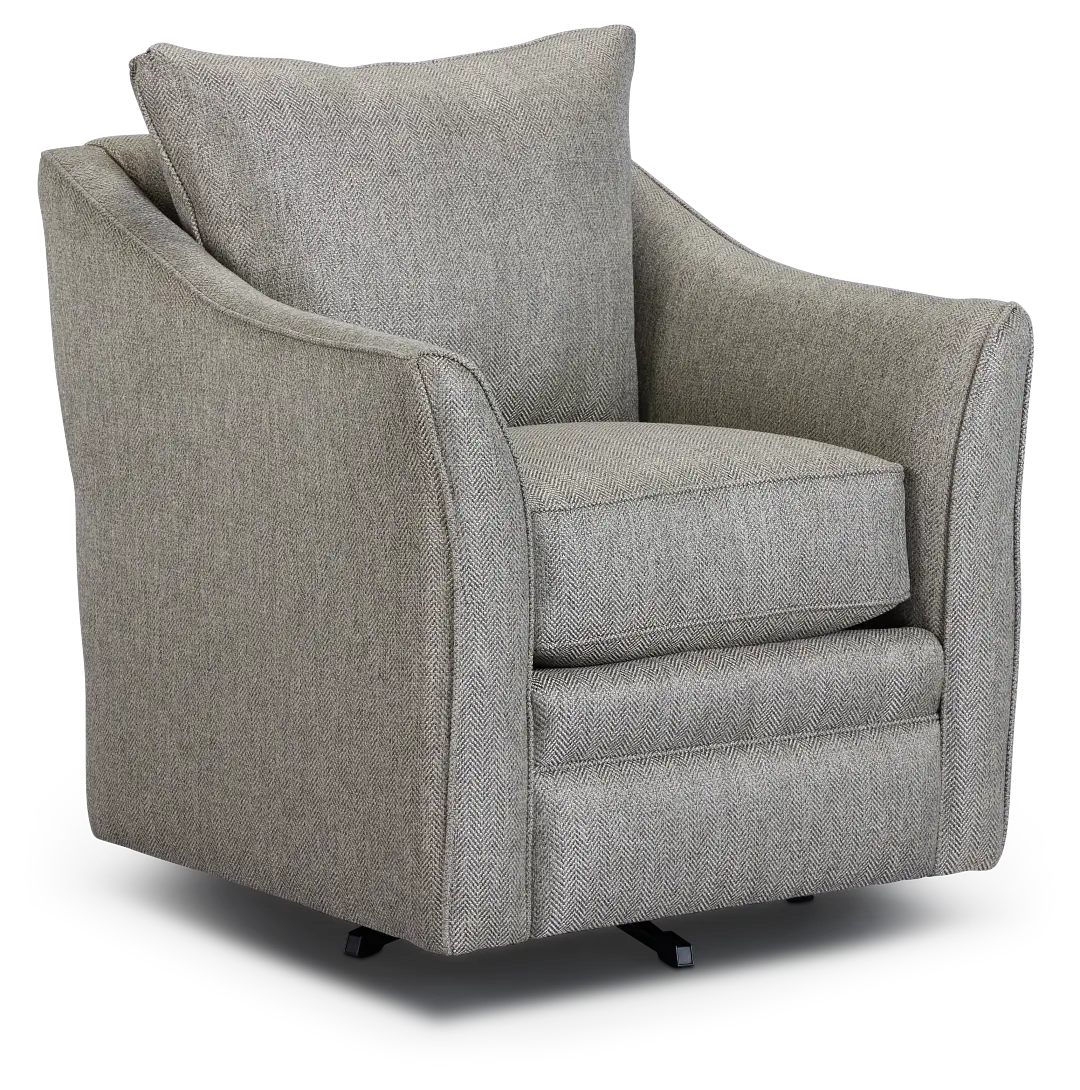 Avery Dark Gray Fabric Swivel Rocking Glider Avery Dark Gray Fabric Swivel Rocking Glider
