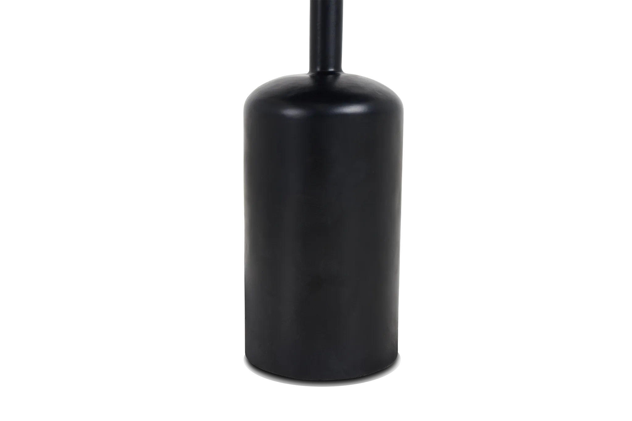 Roberto Black Round End Table