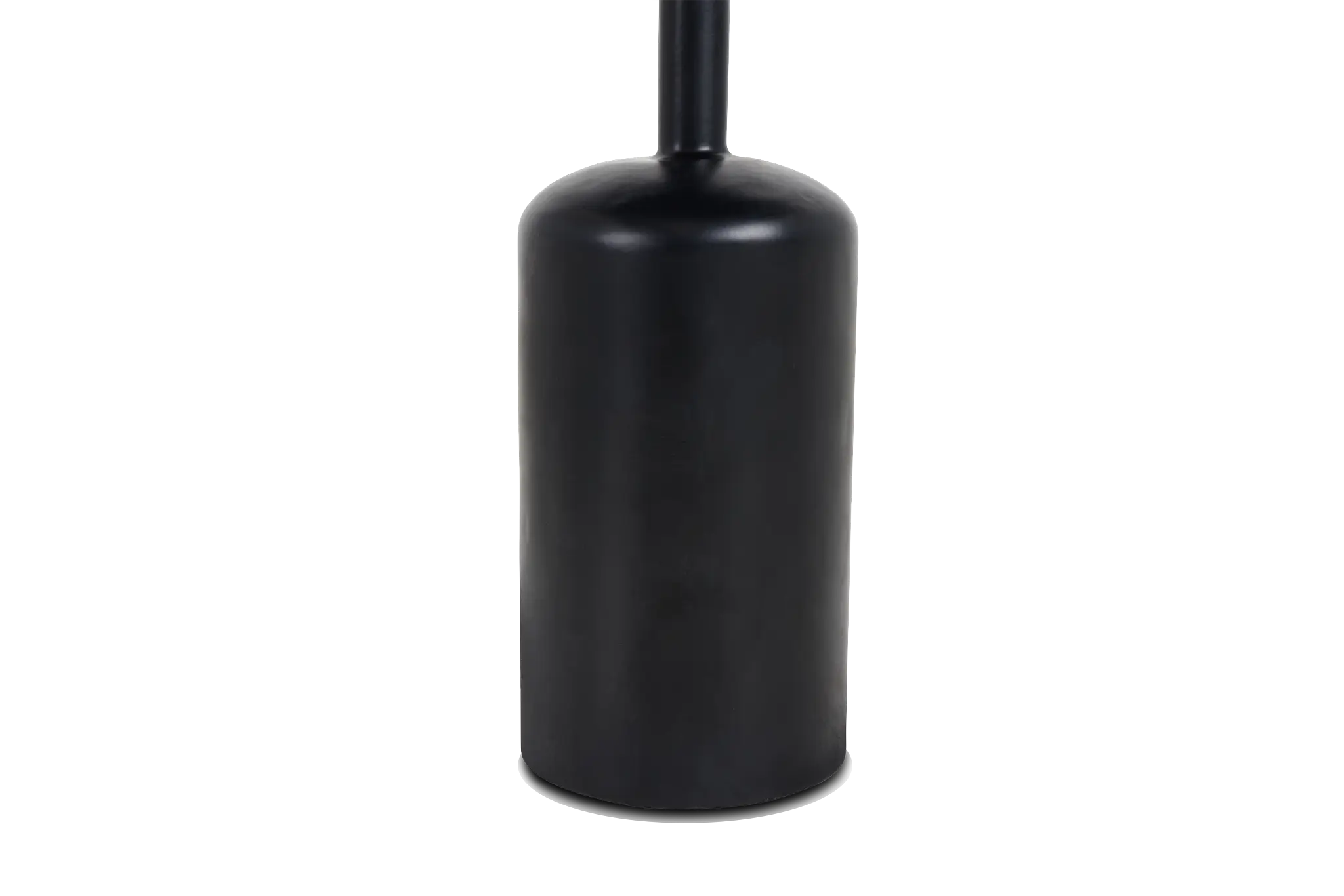 Roberto Black Round End Table Roberto Black Round End Table