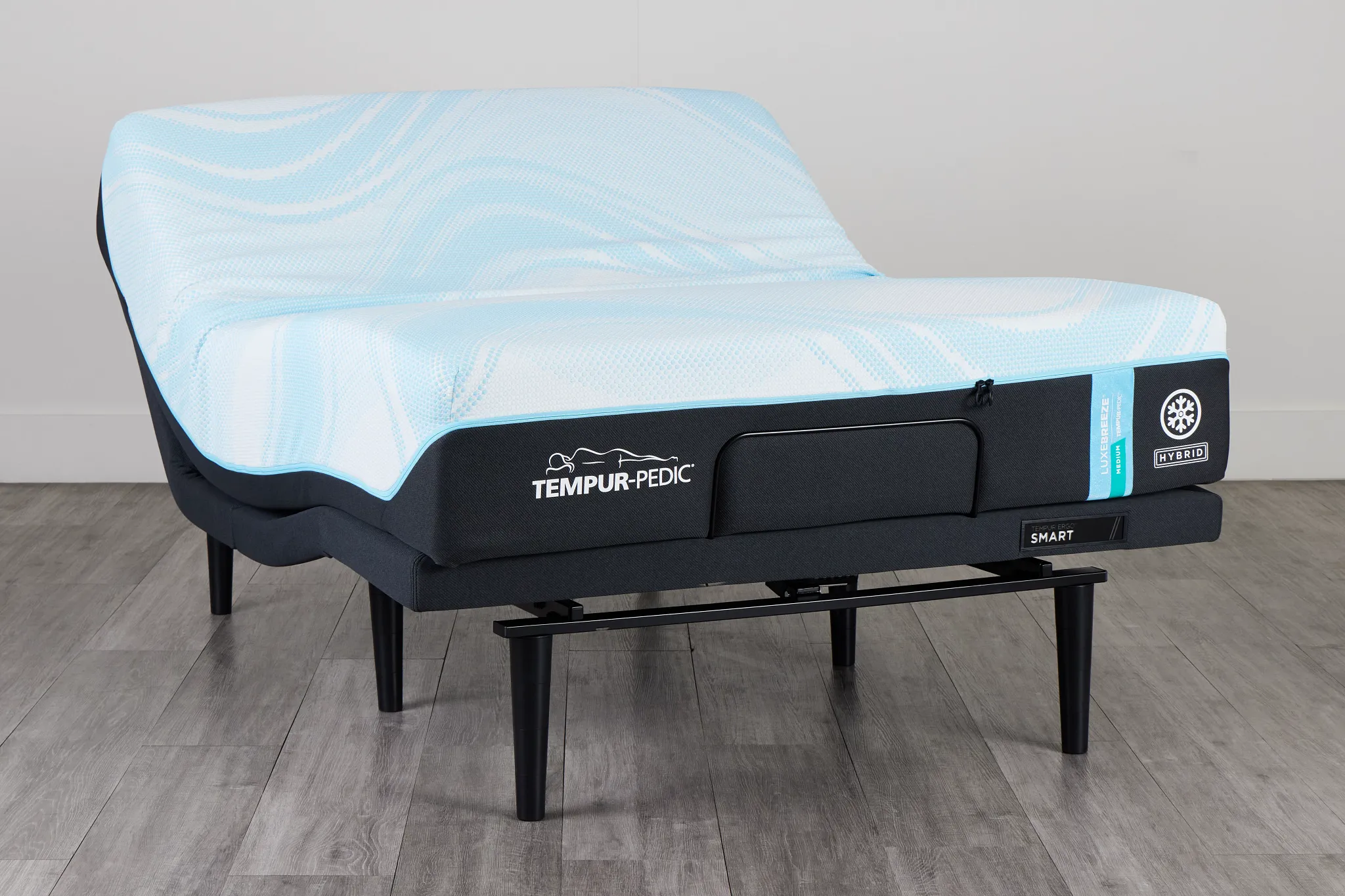 Tempur-pedic Tempur-luxebreeze Medium Ergo Smart Adjustable Mattress Set
