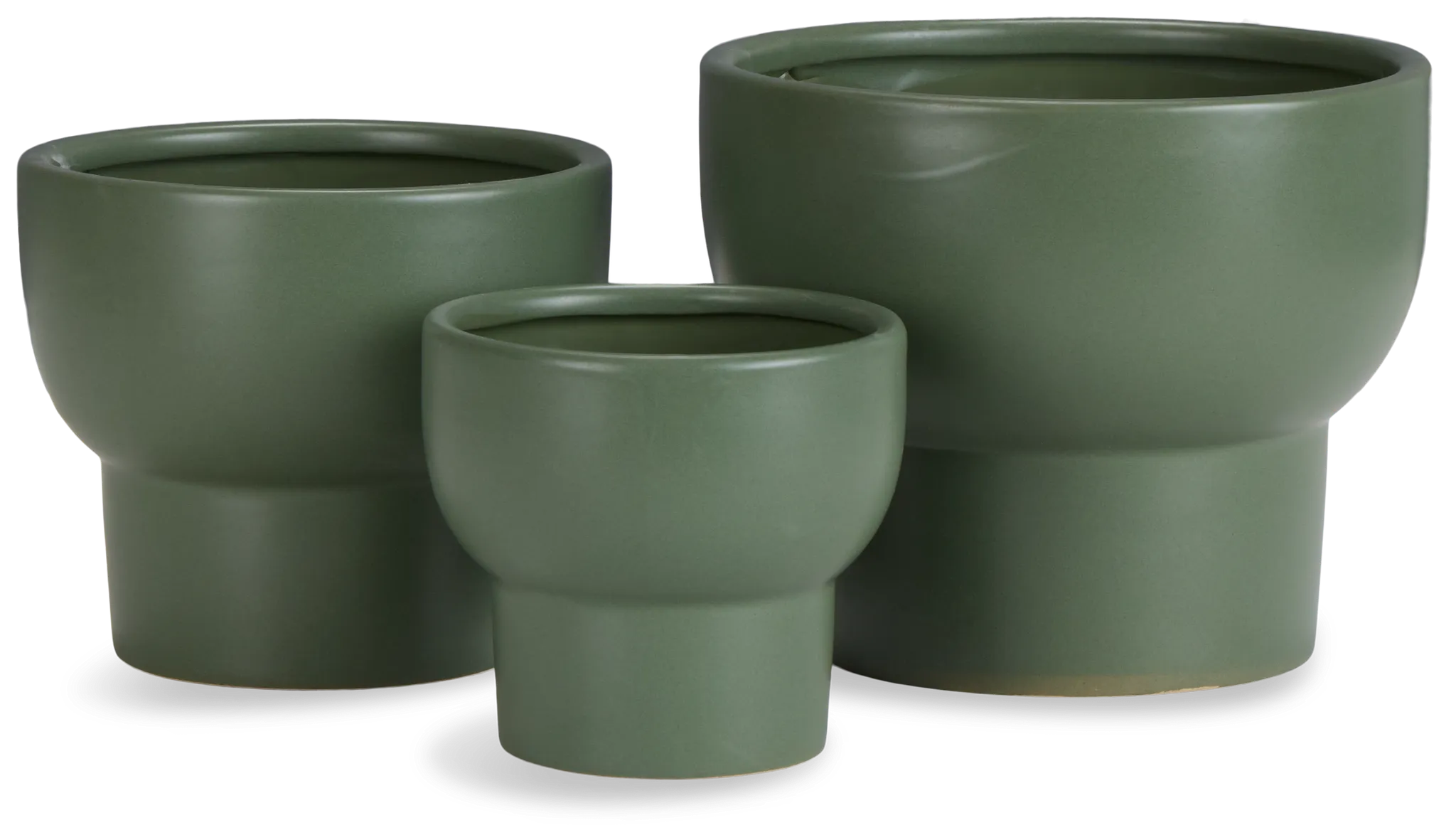 Odele Green Set Of 3 Planter