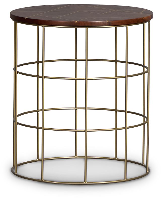 Briella Dark Tone Accent Table