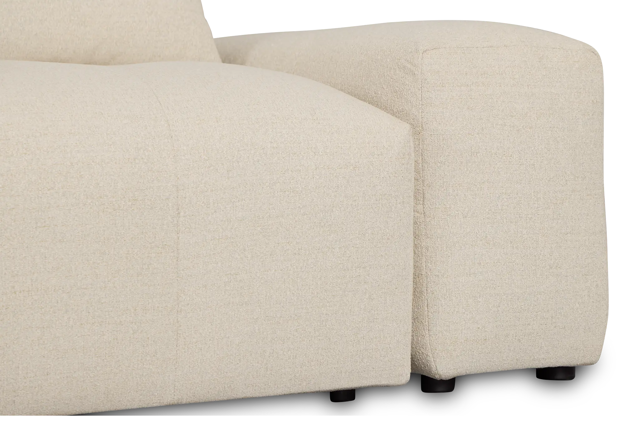 Remi Light Beige Fabric 5-piece Modular Sectional Remi Light Beige Fabric 5-piece Modular Sectional