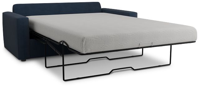 Siesta Revenue Dark Blue Fabric Cooling Memory Foam Sleeper