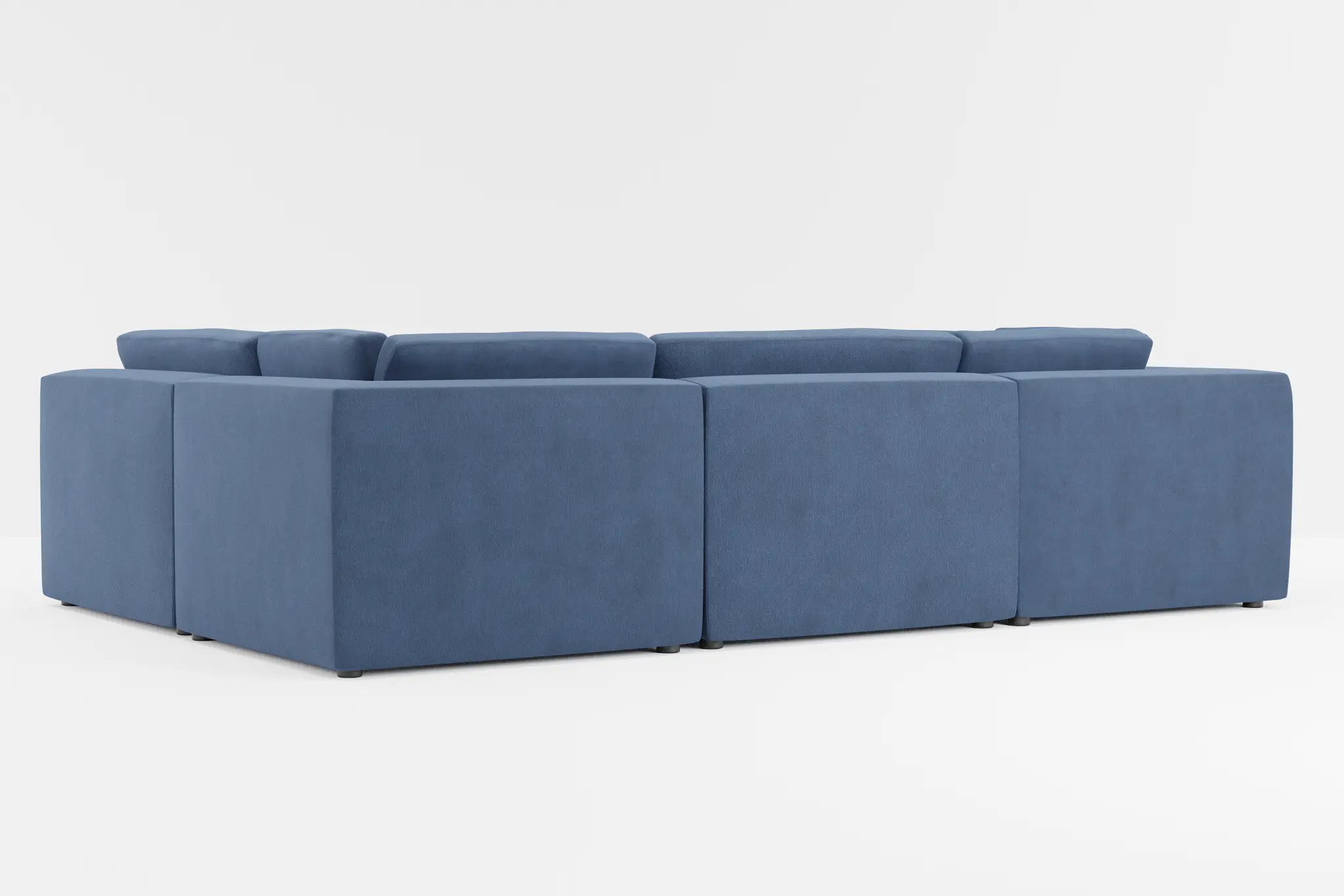 Destin Revenue Dark Blue Fabric 6-piece Pit Sectional Destin Revenue Dark Blue Fabric 6-piece Pit Sectional