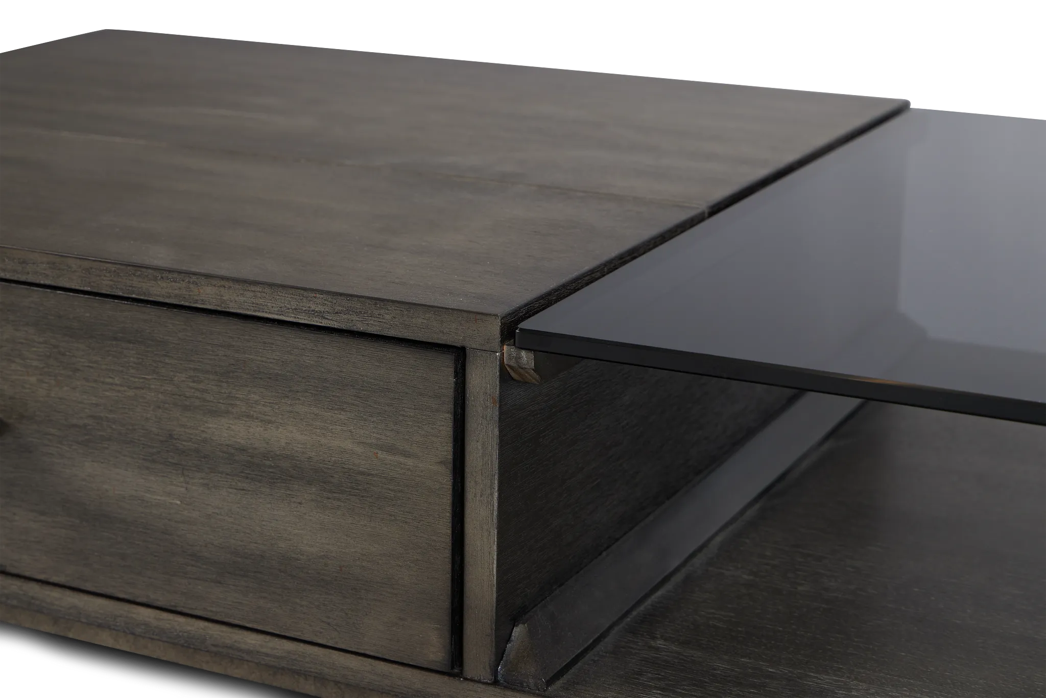 Fulton Dark Tone Wood Lift Coffee Table
