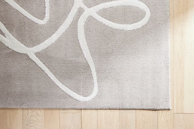 Mimi Gray 5x8 Area Rug