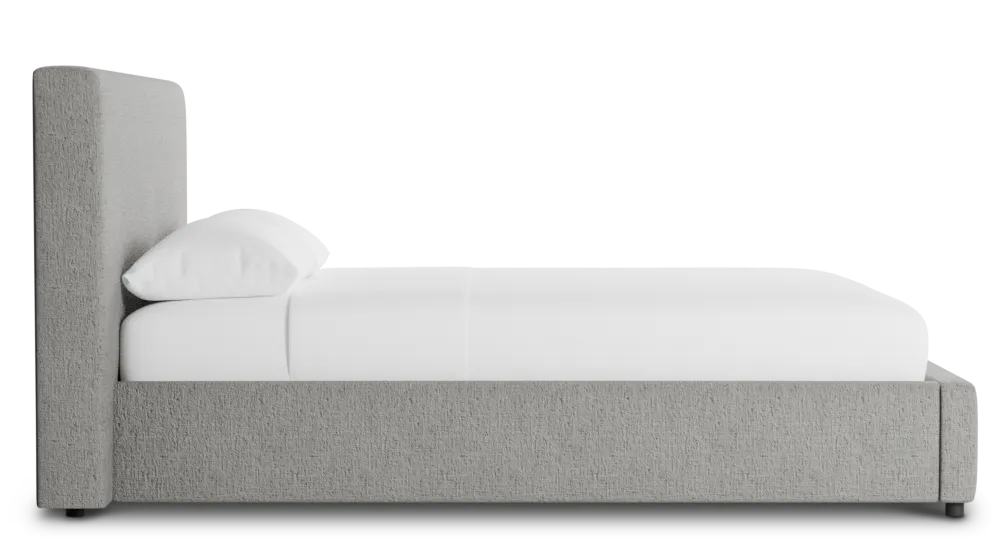 Grayton Linen 44" Upholstered Platform Bed