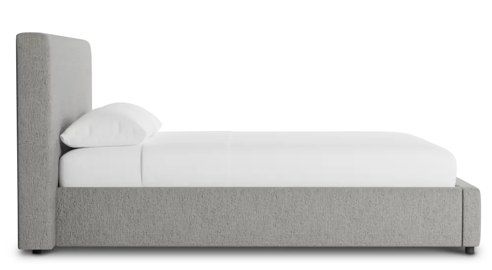 Grayton Linen 44" Upholstered Platform Bed Grayton Linen 44" Upholstered Platform Bed
