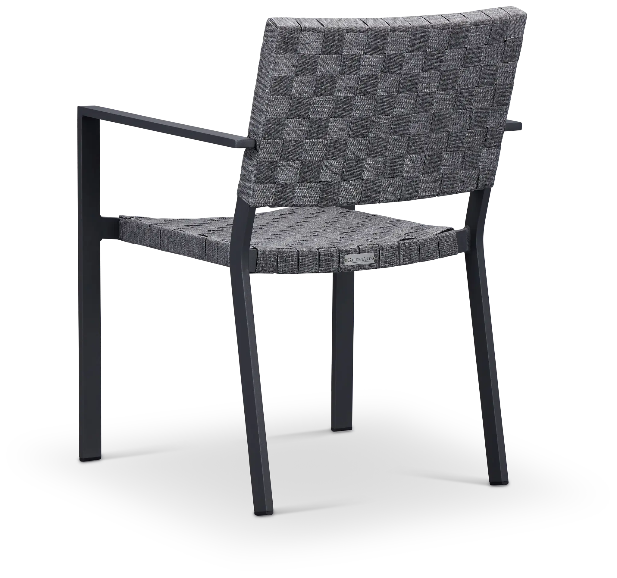 Barbados Light Gray Woven Arm Chair Barbados Light Gray Woven Arm Chair