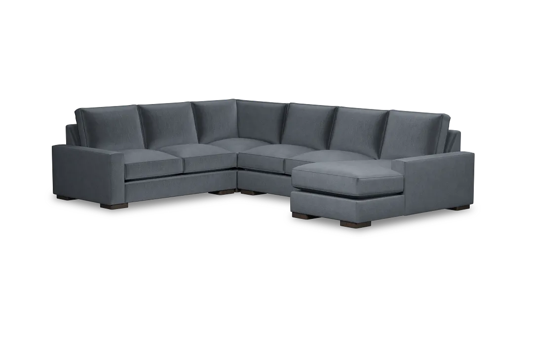Edgewater Joya Gray Medium Right Chaise Sectional
