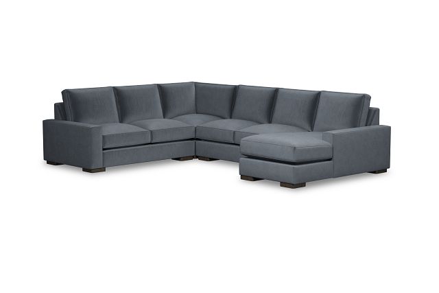 Edgewater Joya Gray Medium Right Chaise Sectional