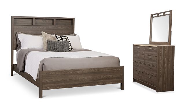 Warren Gray Panel Bedroom