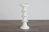 Brock White 13" Candle Holder