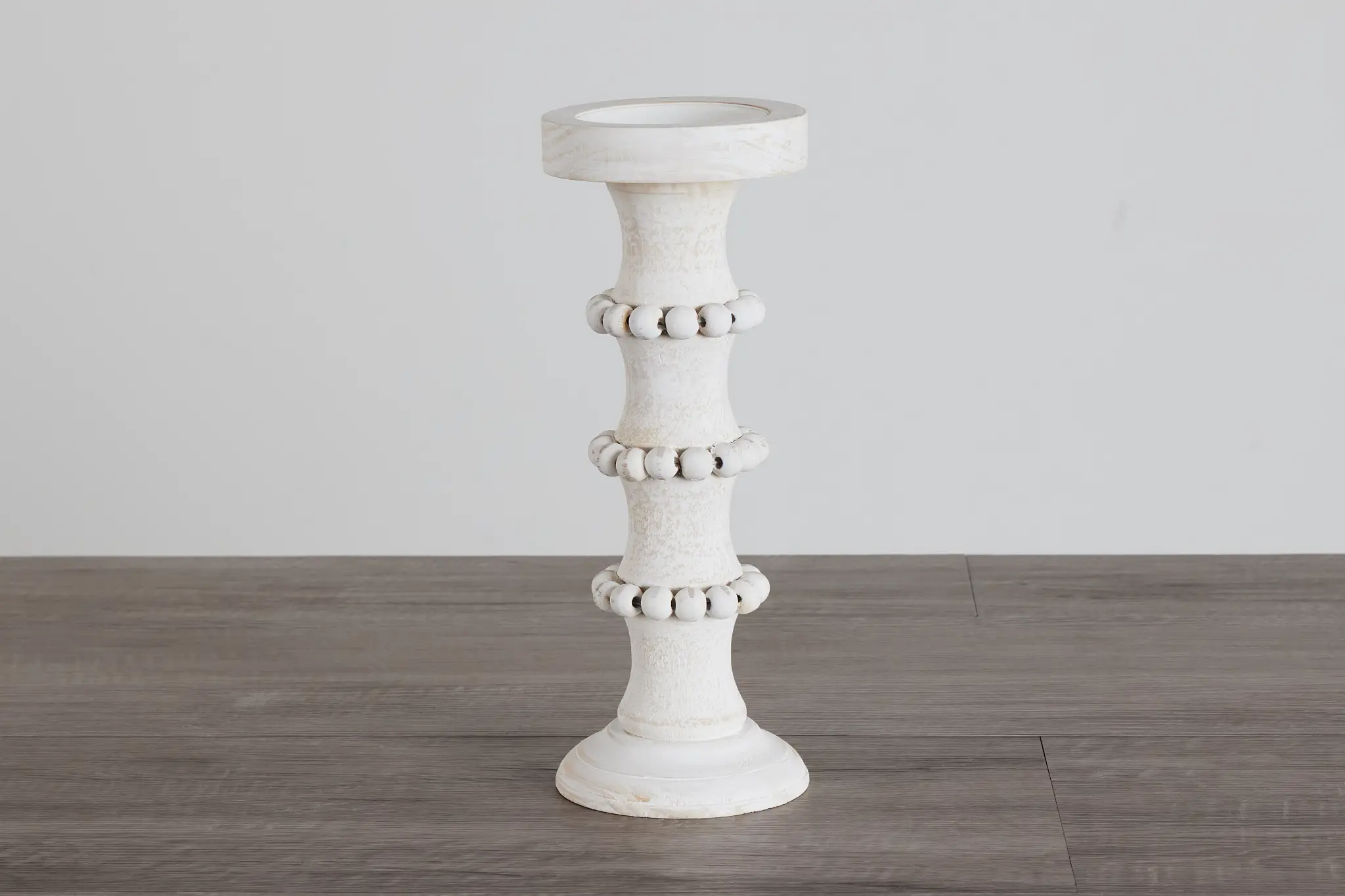 Brock White 13" Candle Holder Brock White 13" Candle Holder