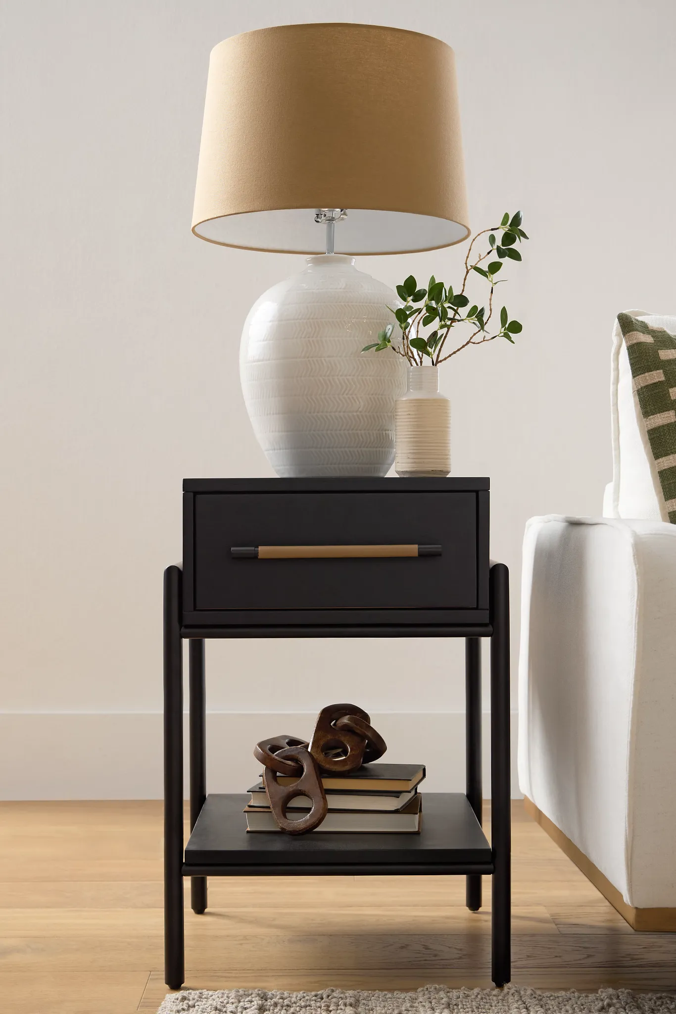 Highland Black End Table