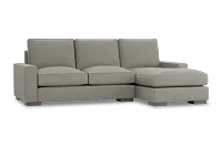 Edgewater Elite Gray Right Chaise Sectional