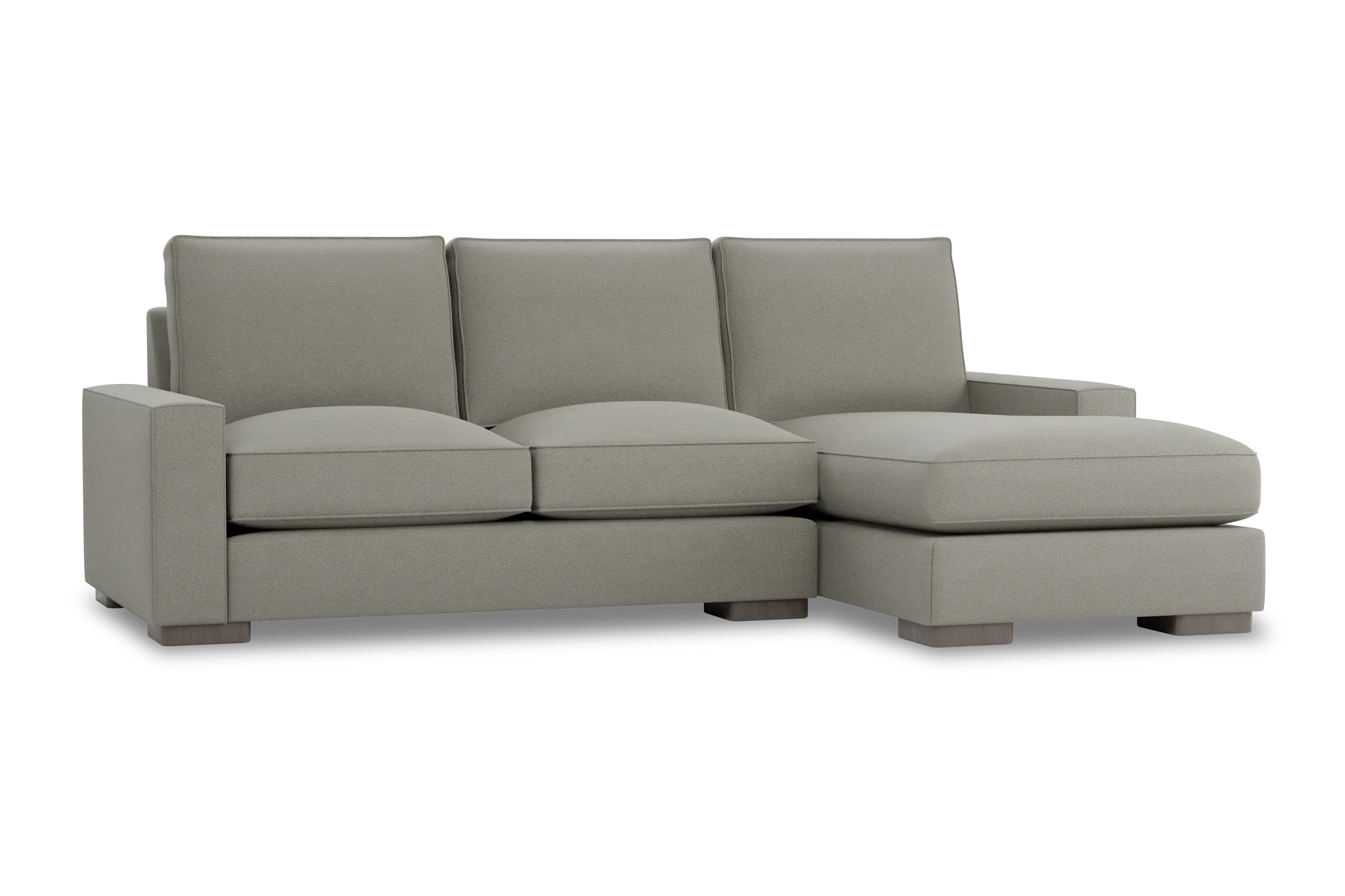 Edgewater Elite Gray Right Chaise Sectional