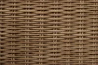 Montecito Light Tone Small Ottoman With Light Beige Cushions