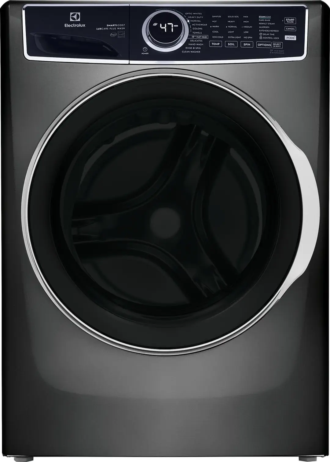 Electrolux 7637 Series Gray Front Load Washer Electrolux 7637 Series Gray Front Load Washer