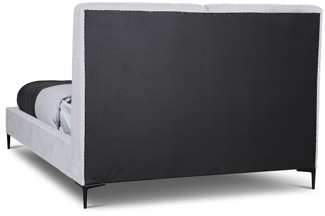 Emit Light Gray Uph Panel Bed