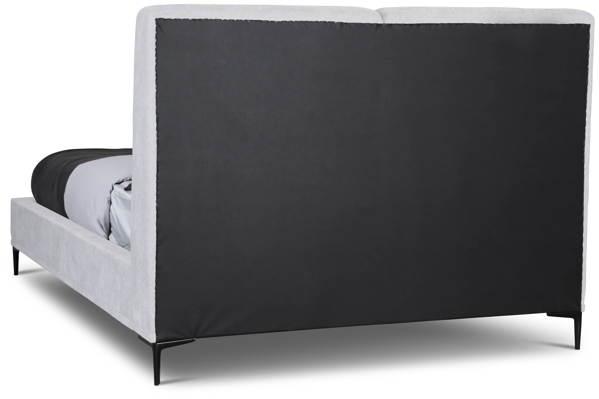 Emit Light Gray Uph Panel Bed