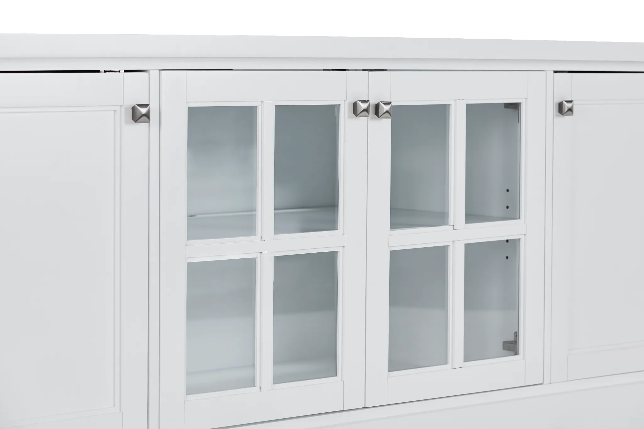 Newport White 108" Tv Stand