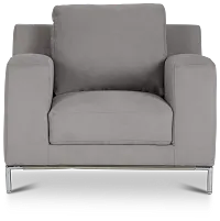 Wynn Light Gray Micro Chair