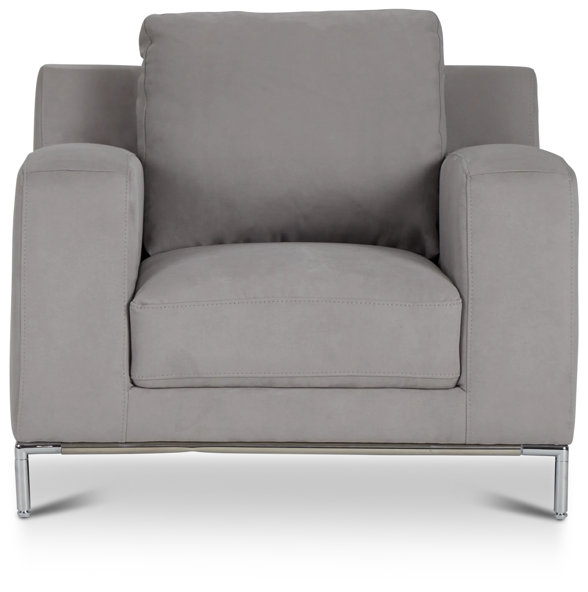 Wynn Light Gray Micro Chair