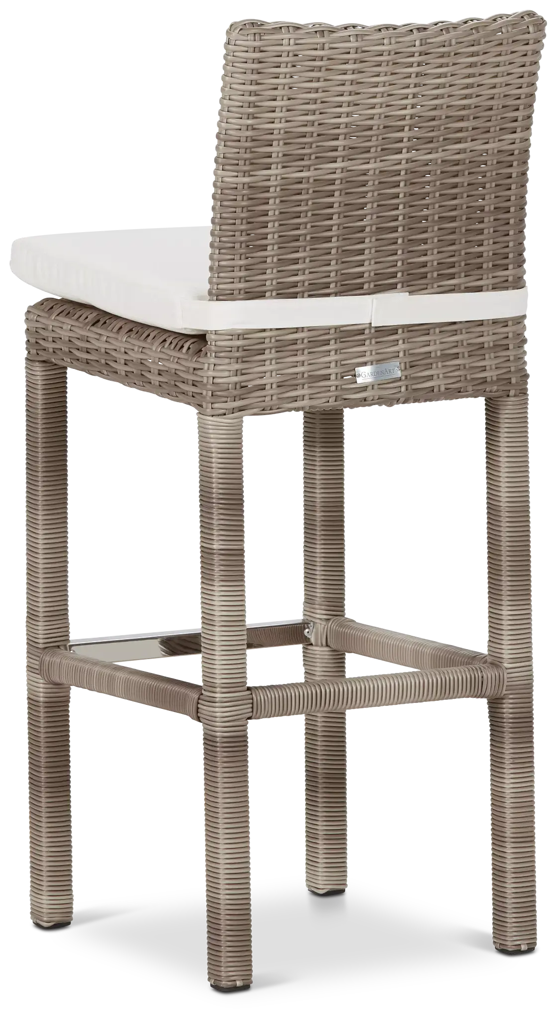 Raleigh White Woven 30" Barstool Raleigh White Woven 30" Barstool