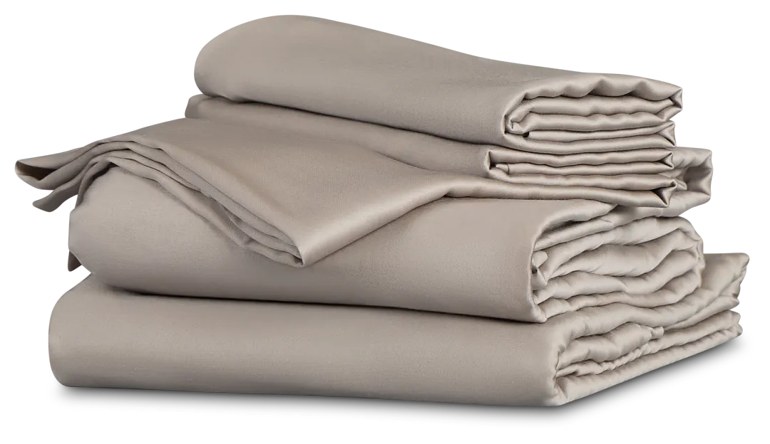 Rest & Renew Essential Plus Cooling Gray Sleep Bundle