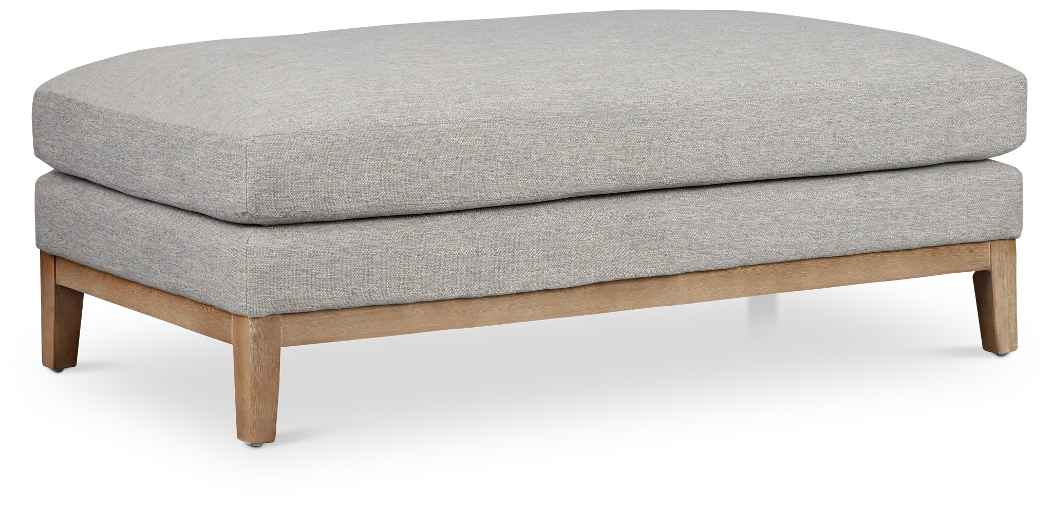Emma Gray Fabric Cocktail Ottoman Emma Gray Fabric Cocktail Ottoman
