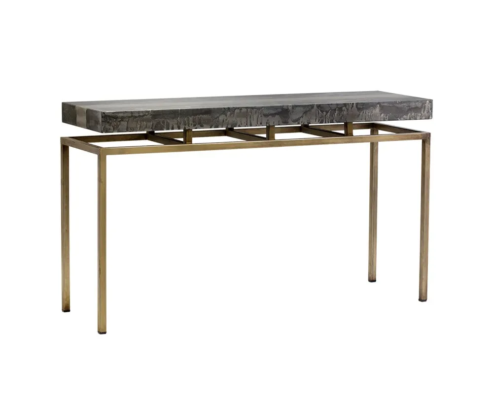 Anli Dark Gray Console Table