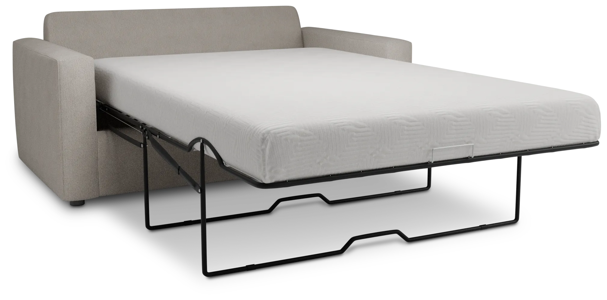 Siesta Revenue Beige Fabric Memory Foam Sleeper