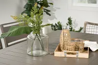 Skokie Clear Medium Vase