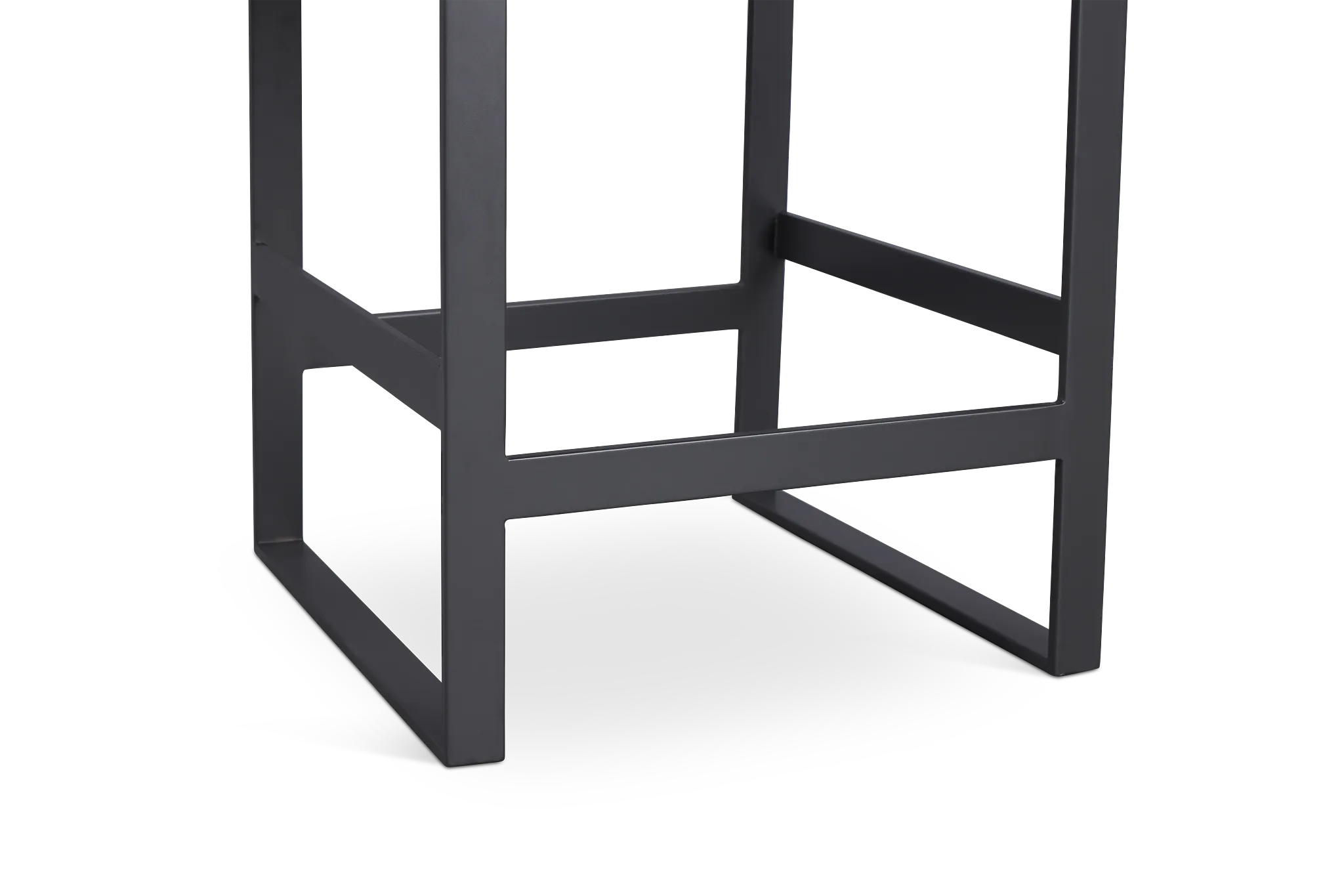 Harlem Dark Gray 24" Upholstered Barstool