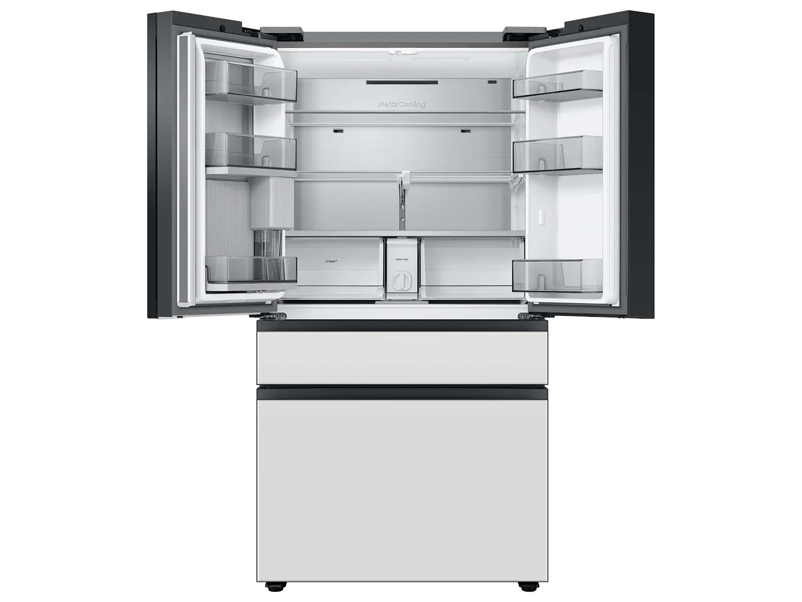 Samsung Bespoke Series White French Door Refrigerator Samsung Bespoke Series White French Door Refrigerator