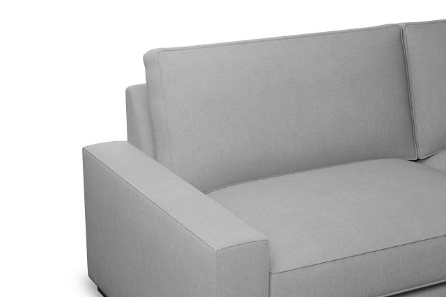 Edgewater Suave Gray 96" Sofa W/ 2 Cushions