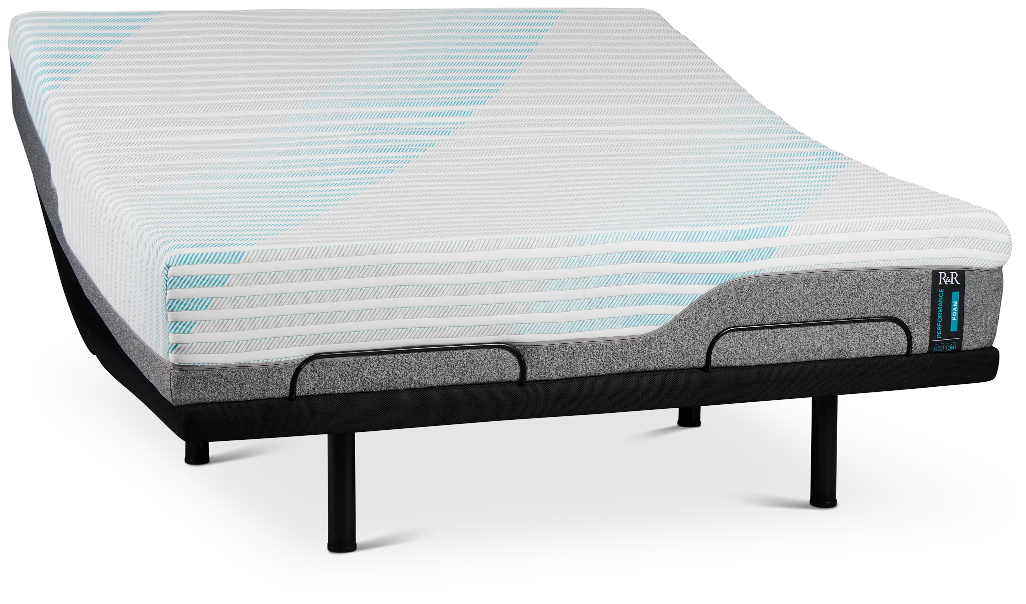 Rest & Renew Performance Firm Deluxe Adjustable Mattress Set