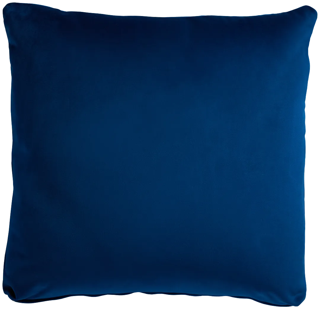 Reign Dark Blue 22" Accent Pillow