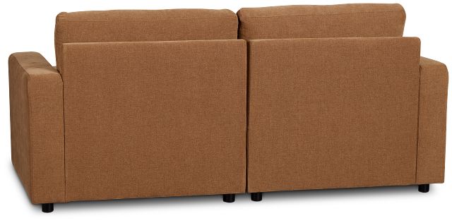 Addie Brown Fabric 4-piece Pit Storage Sectional