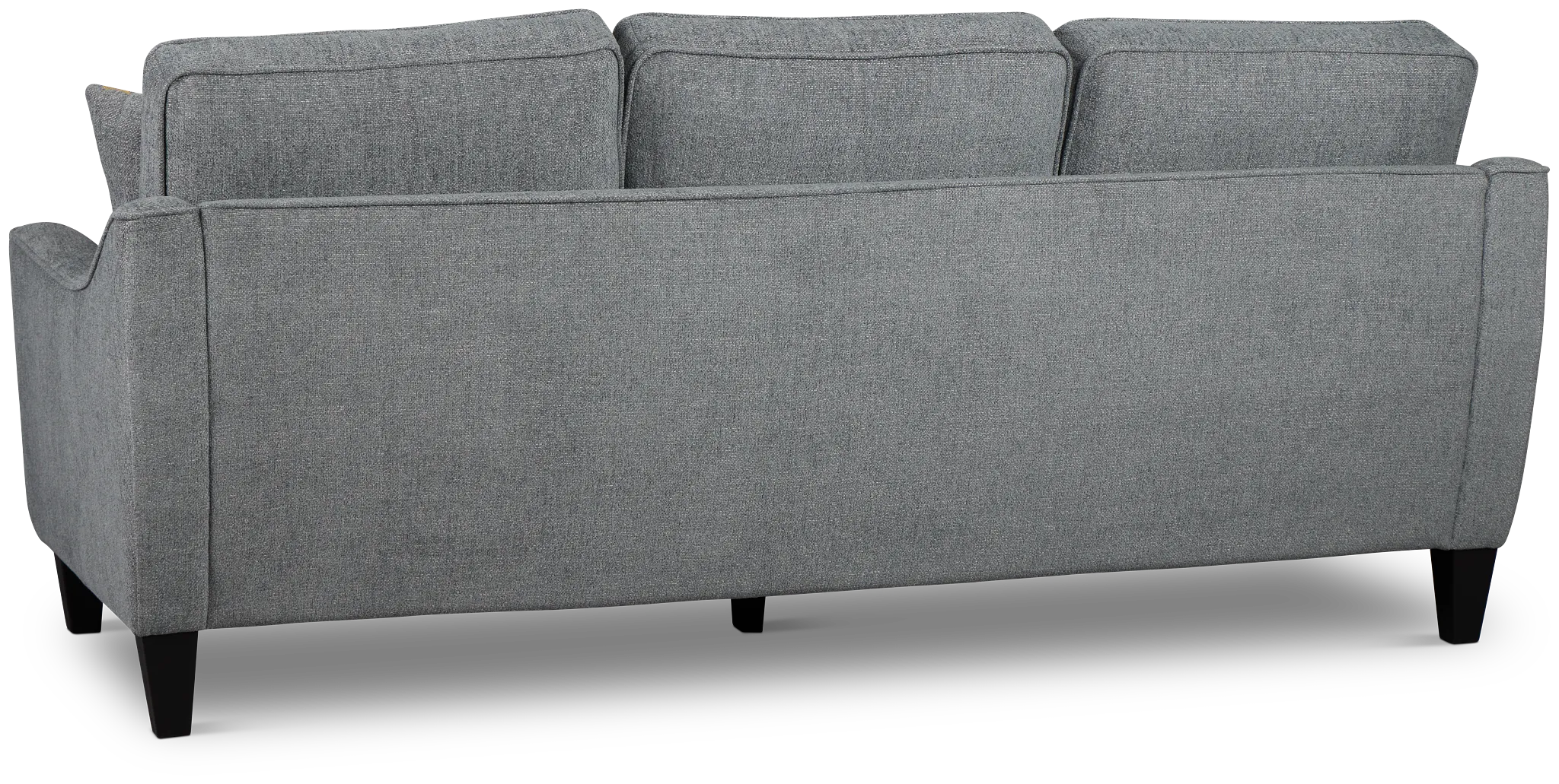 Cory Blue Fabric Chaise Sectional