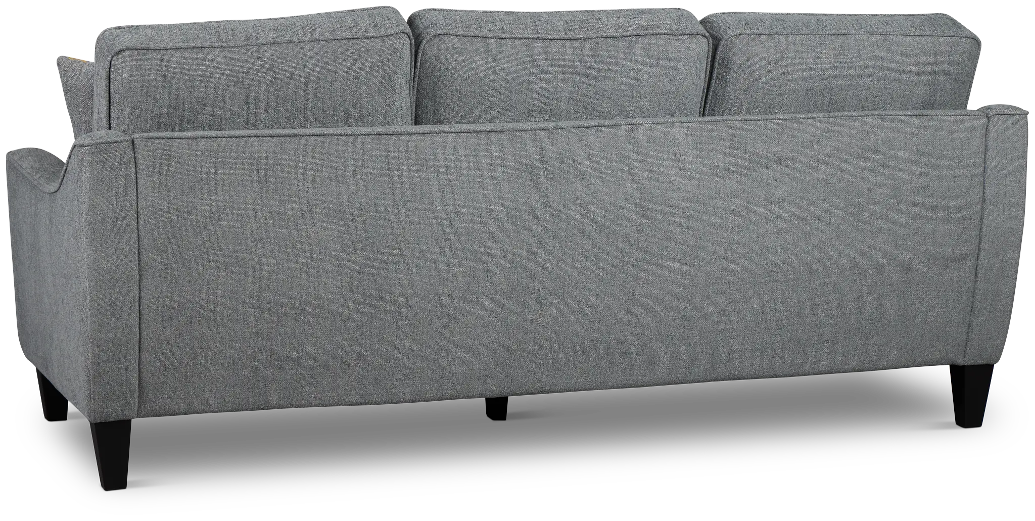Cory Blue Fabric Chaise Sectional Cory Blue Fabric Chaise Sectional