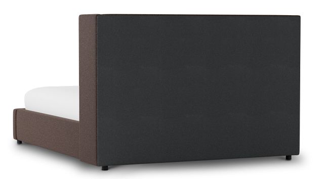 Captiva Elite Dark Brown 48" Upholstered Shelter Bed