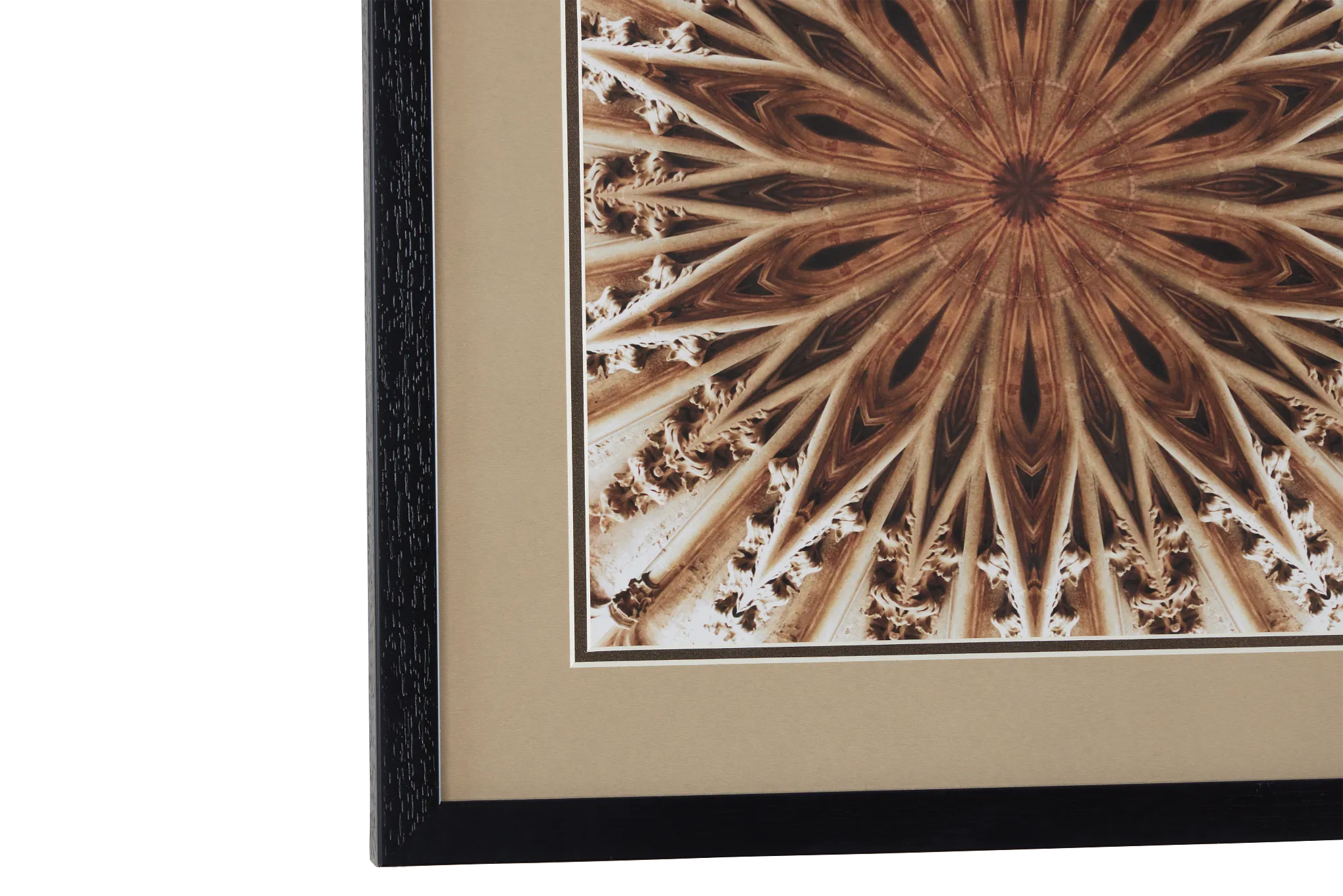 Henna Brown Framed Wall Art
