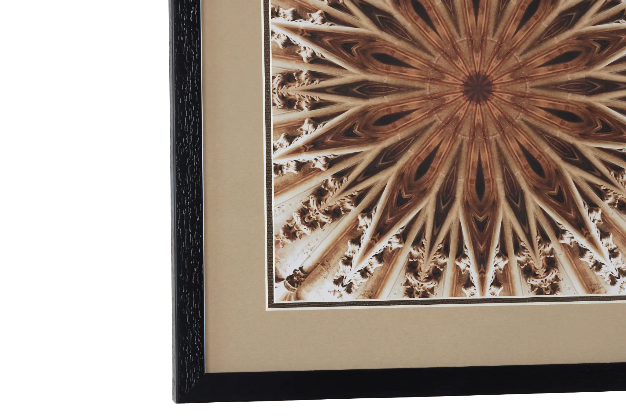 Henna Brown Framed Wall Art Henna Brown Framed Wall Art
