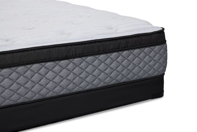 Kevin Charles By Sealy Essential Plush Low-profile Mattress Set