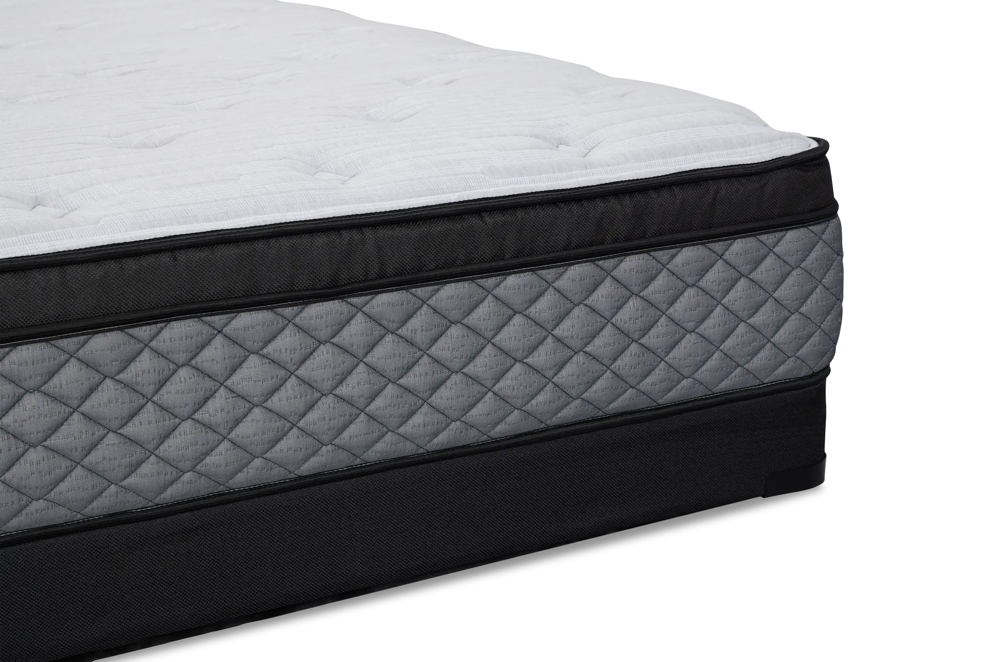 Kevin Charles By Sealy Essential Plush Low-profile Mattress Set Kevin Charles By Sealy Essential Plush Low-profile Mattress Set